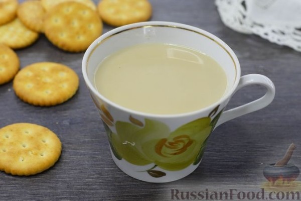 Имбирный чай с молоком