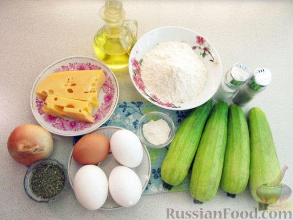 Запеканка из кабачков с сыром