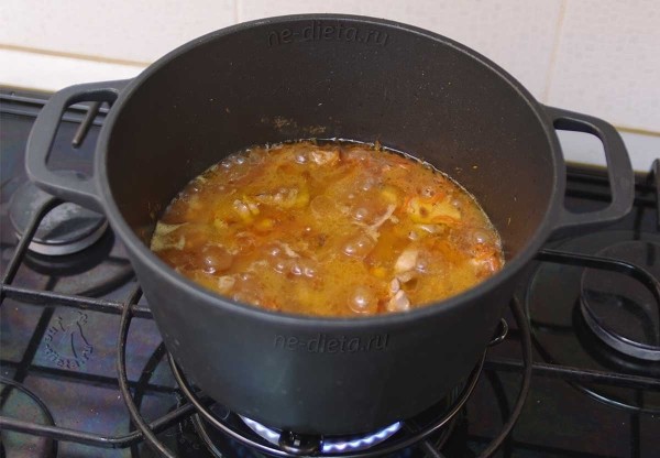 Плов с курицей