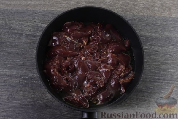 Закусочный торт «Монастырская изба» с печенью