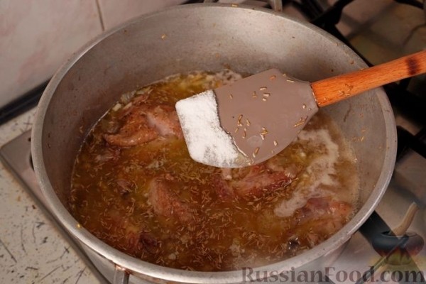 Курица с орзо (котопуло)