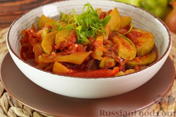 Лечо с кабачками