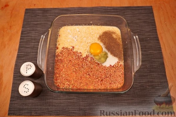 Пицца на багете