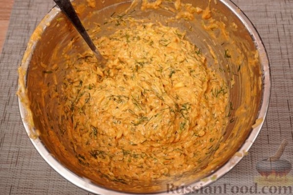 Кабачковые маффины с сыром
