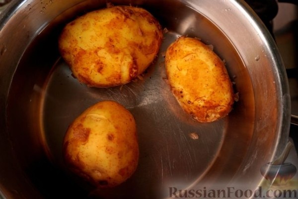 Омлет с картофелем, запечённый в духовке