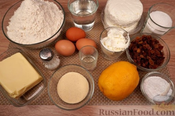 Ретеш (венгерский штрудель) с творогом