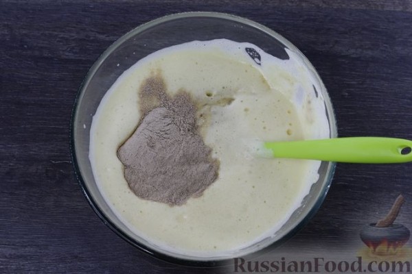 Цельнозерновой брауни с сухофруктами (без сахара)