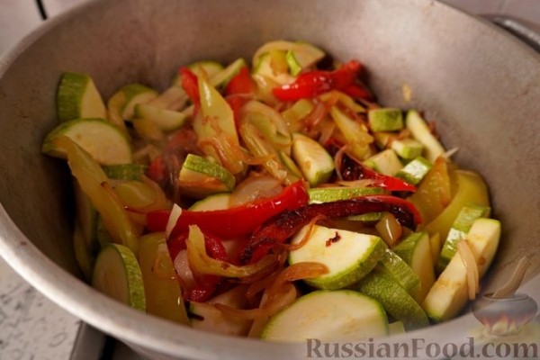 Лечо с кабачками