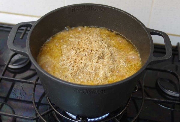 Плов с курицей