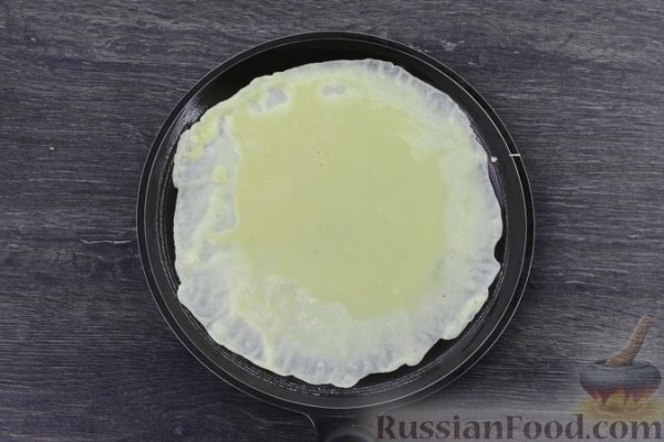 Закусочный торт «Монастырская изба» с печенью