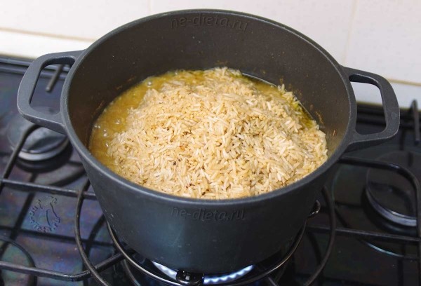 Плов с курицей