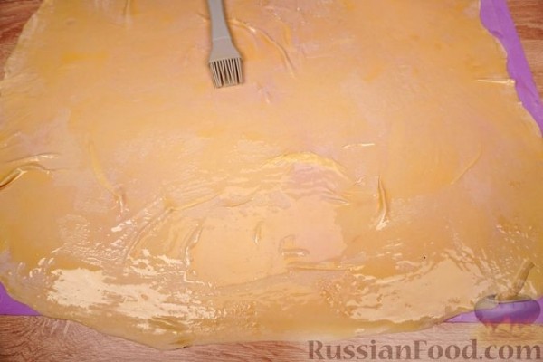 Ретеш (штрудель по-венгерски) с вишней и маком