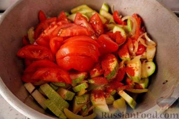 Лечо с кабачками