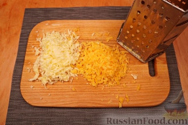 Пицца на багете