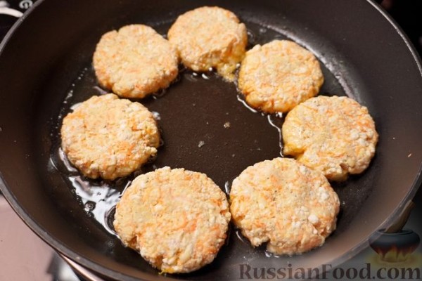 Сырники с морковью и сулугуни