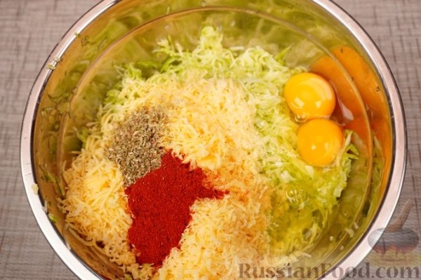 Кабачковые маффины с сыром