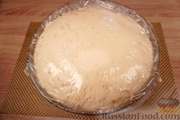 Самса с сыром и зеленью