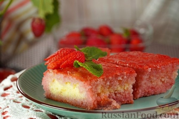 Клубничный ревани