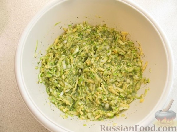 Запеканка из кабачков с сыром