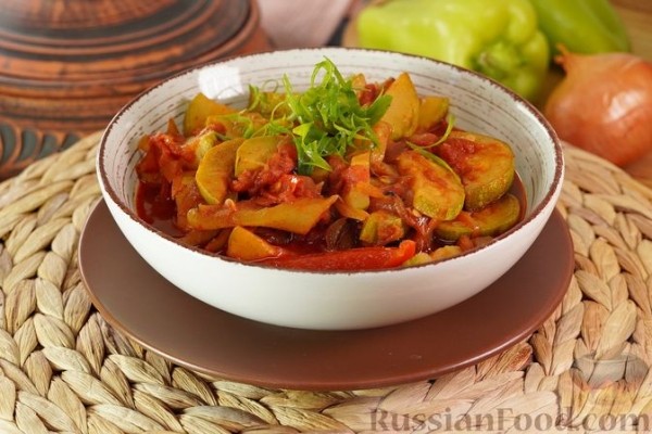 Лечо с кабачками
