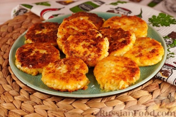 Сырники с морковью и сулугуни
