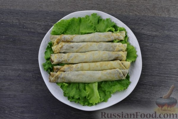 Закусочный торт «Монастырская изба» с печенью