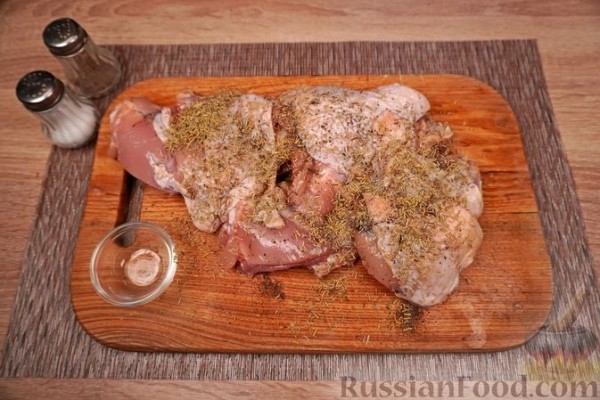 Курица с орзо (котопуло)