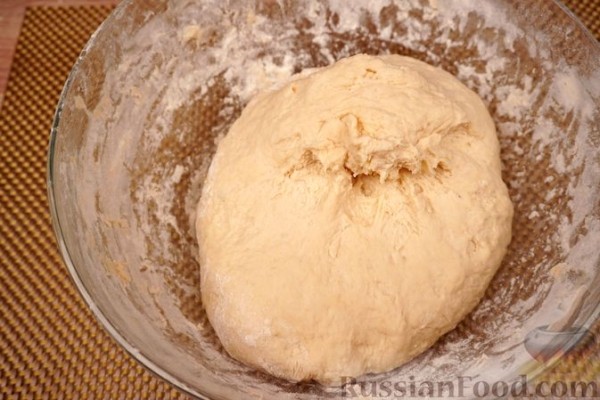 Самса с сыром и зеленью