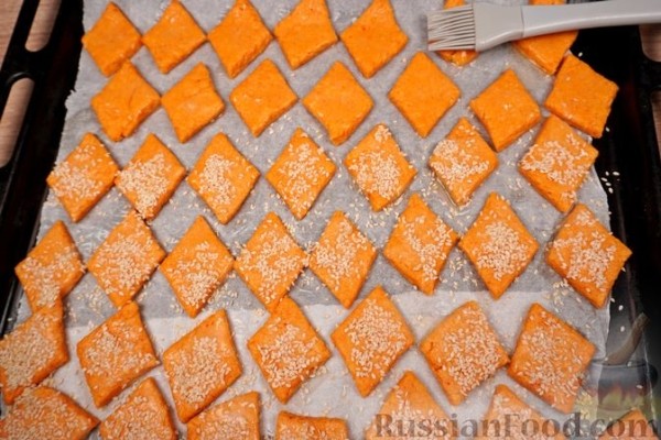 Чешское сырное печенье