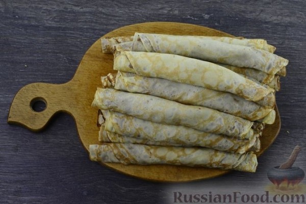Закусочный торт «Монастырская изба» с печенью