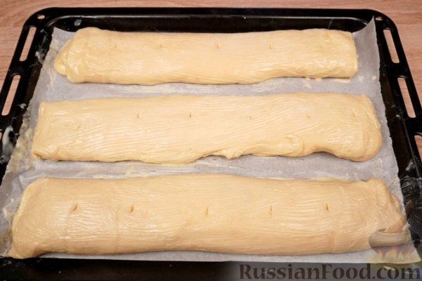 Ретеш (венгерский штрудель) с творогом