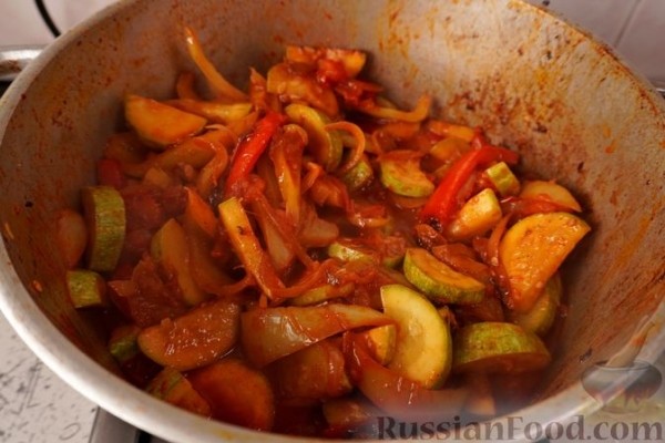 Лечо с кабачками