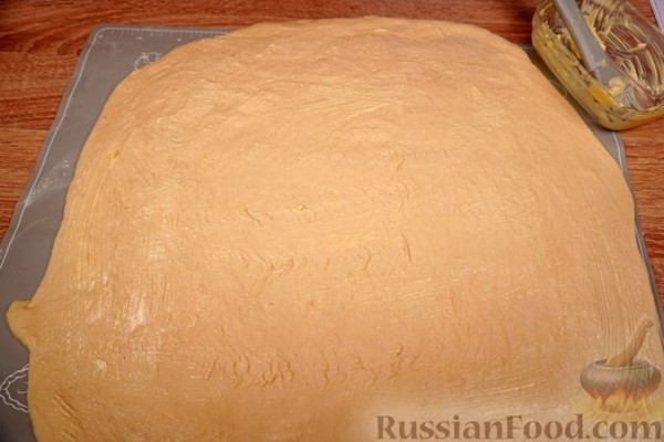 Самса с сыром и зеленью