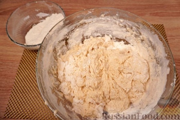 Самса с сыром и зеленью