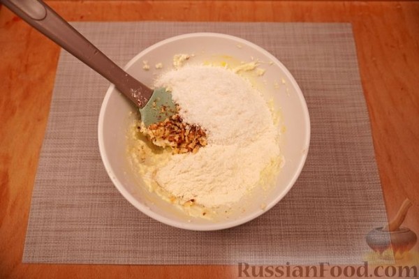 Кокосово-ореховые сырники