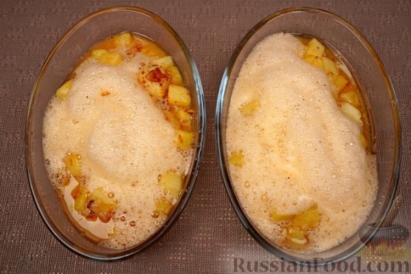 Омлет с картофелем, запечённый в духовке