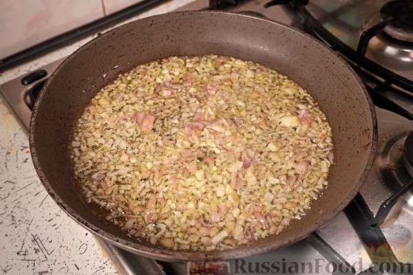 Ризотто с морепродуктами по-гречески