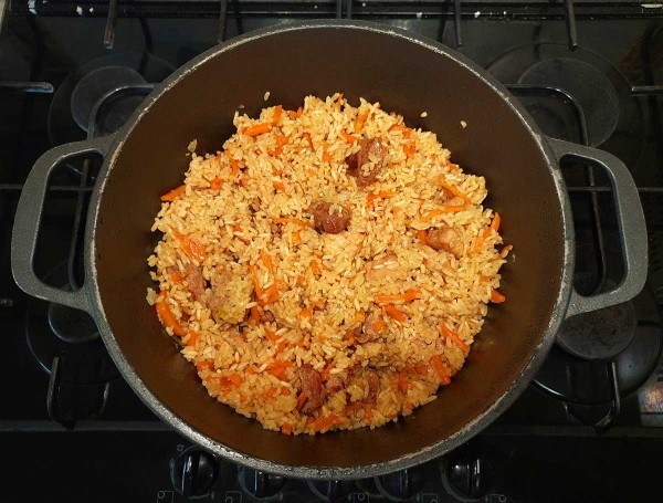 Плов из баранины