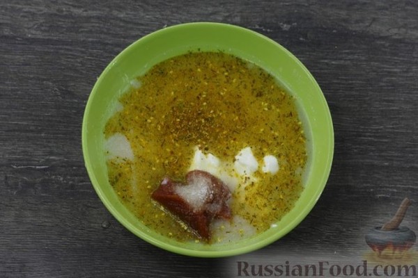 Запечённая курица с рисом и овощами (в рукаве)