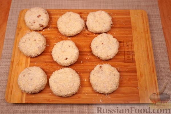 Кокосово-ореховые сырники