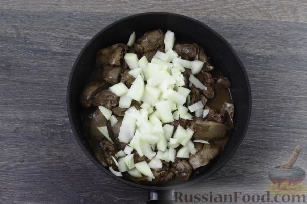 Закусочный торт «Монастырская изба» с печенью
