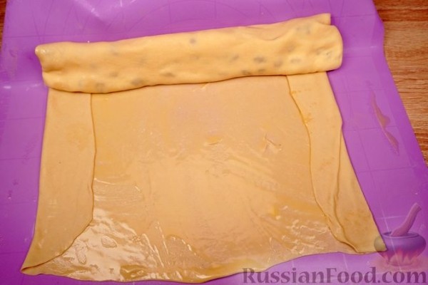 Ретеш (венгерский штрудель) с творогом