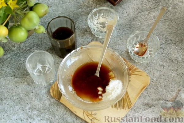 Свинина с кабачками в кисло-сладком соусе