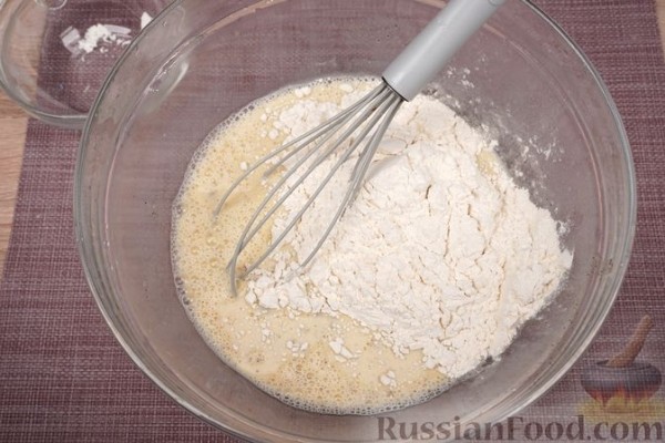 Рулет из блинного теста, с паштетом (в духовке)