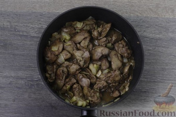 Закусочный торт «Монастырская изба» с печенью