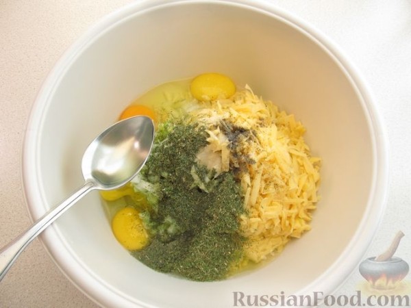 Запеканка из кабачков с сыром