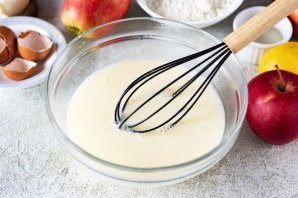 Блинчики с яблоками