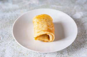 Блинчики с яблоками