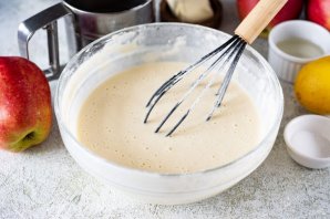 Блинчики с яблоками
