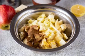 Блинчики с яблоками
